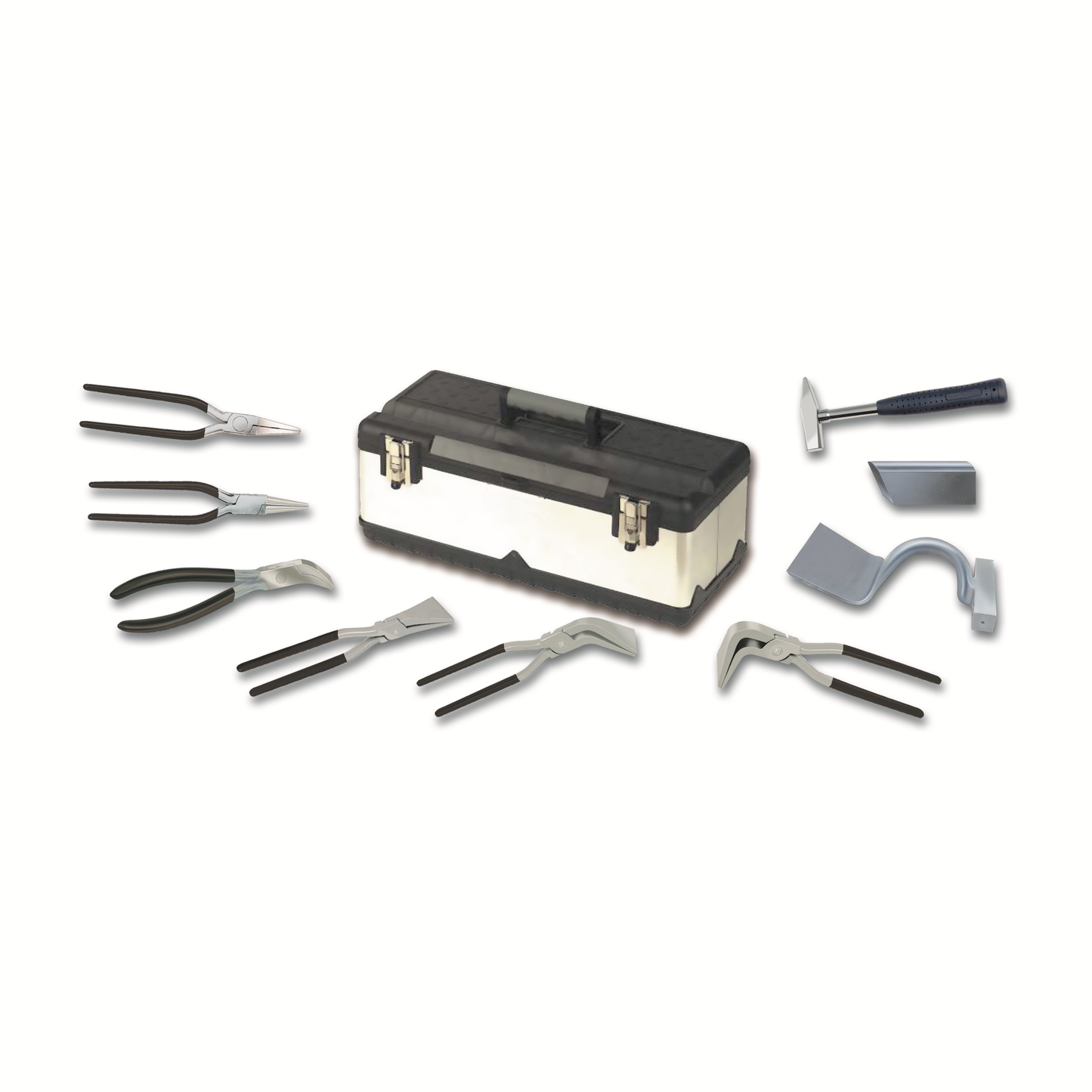 Peltisepän työkalusetti RST, Kiesel